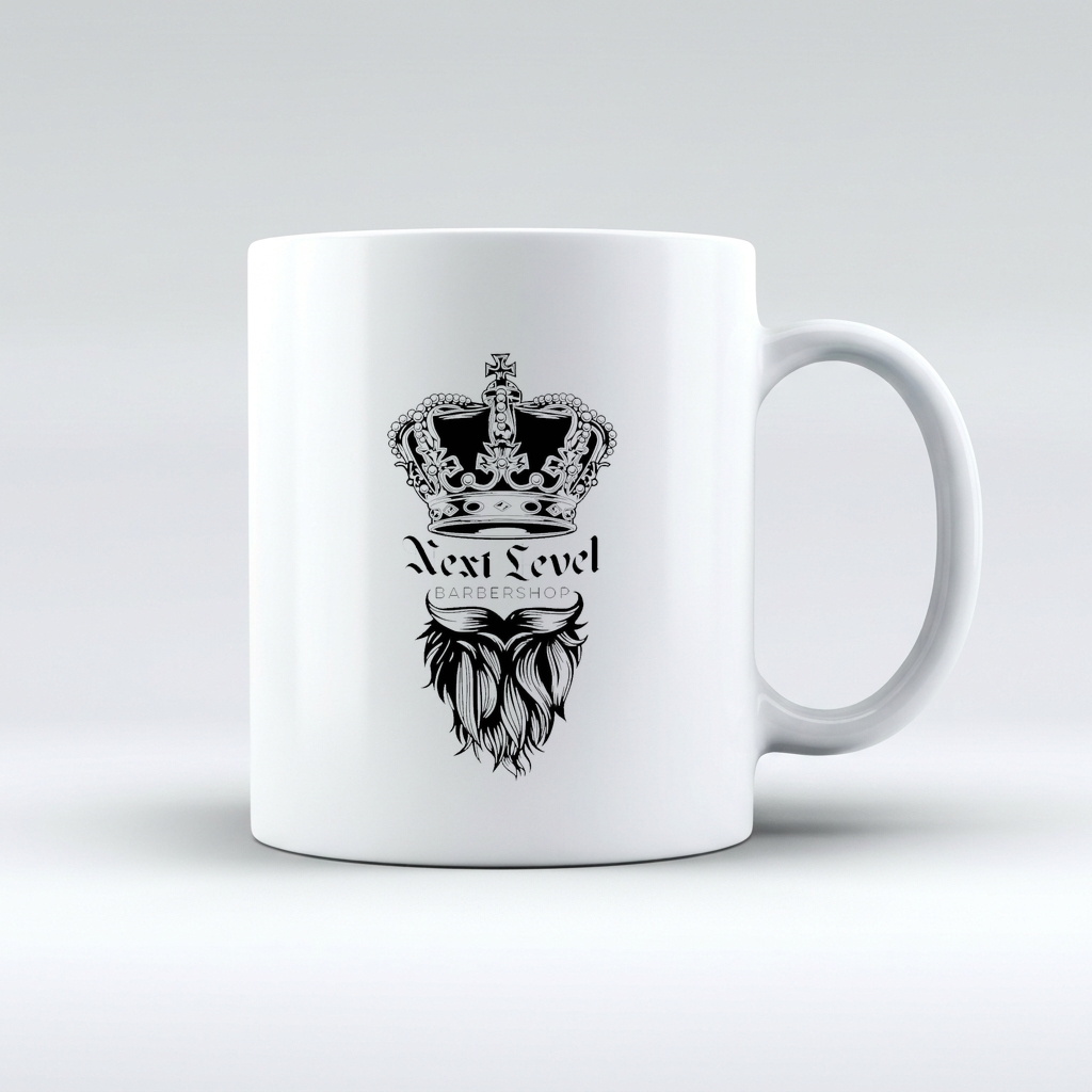 Next Level Barbershop Ceramic Mug